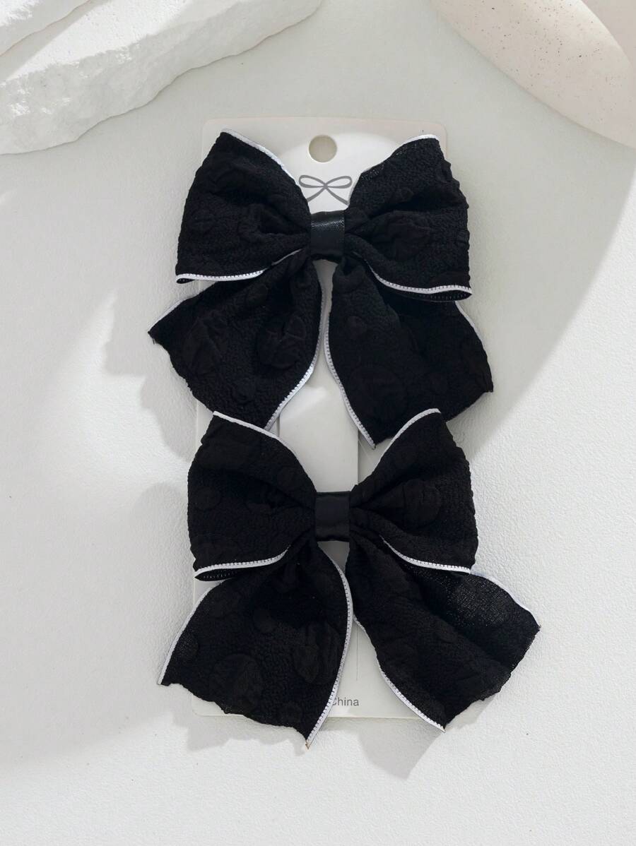 2pcs/set Butterfly Shaped Kids' Hair Clip