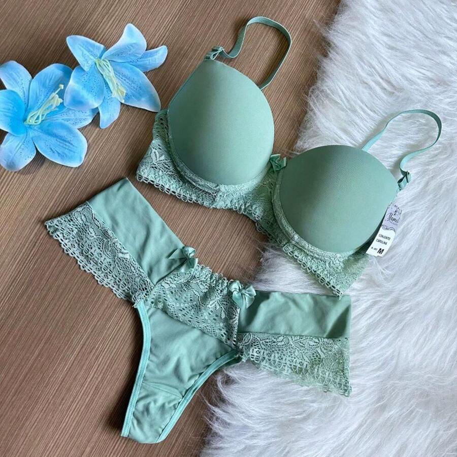 Women Sexy Lingerie - Verde - Ver 1