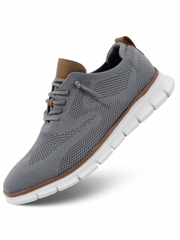 Zapatos Deportivos Para Hombres, Zapatos Casuales Transpirables De Malla, Zapatillas Cómodas Y Ligeras