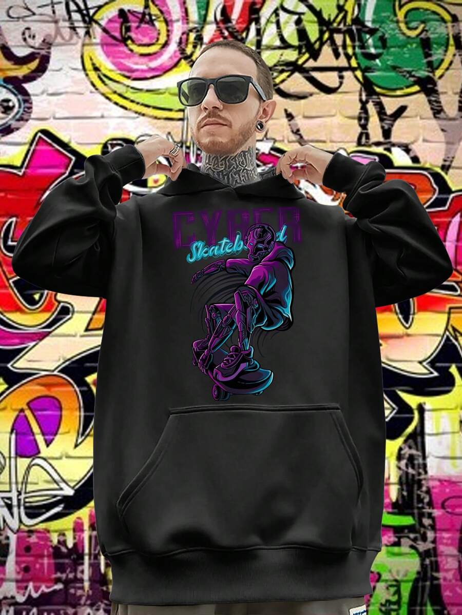 Men Sweatshirts - màu đen - Xem 1