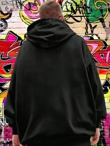 Men Sweatshirts - màu đen - Xem 2