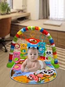 1 Pieza Gimnasio Juguete Alfombra Piano Soporte Multifuncional Musical Fitness Manta Tapete De Juegos Piano Pedales Para Bebés
