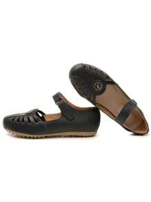 Grife Muritalle Women Flat Sandals - 黑色 - 查看 2