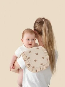 4 件裝嬰兒布打嗝布、餵食護理巾、面巾、多功能布 - 彩色 - 查看 2