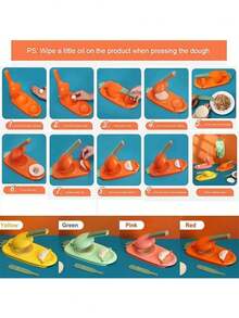 maquina para empanadas dumpling cocina postres ravioles - Multicolor - Ver 4