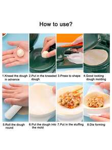 maquina para empanadas dumpling cocina postres ravioles - Multicolor - Ver 3