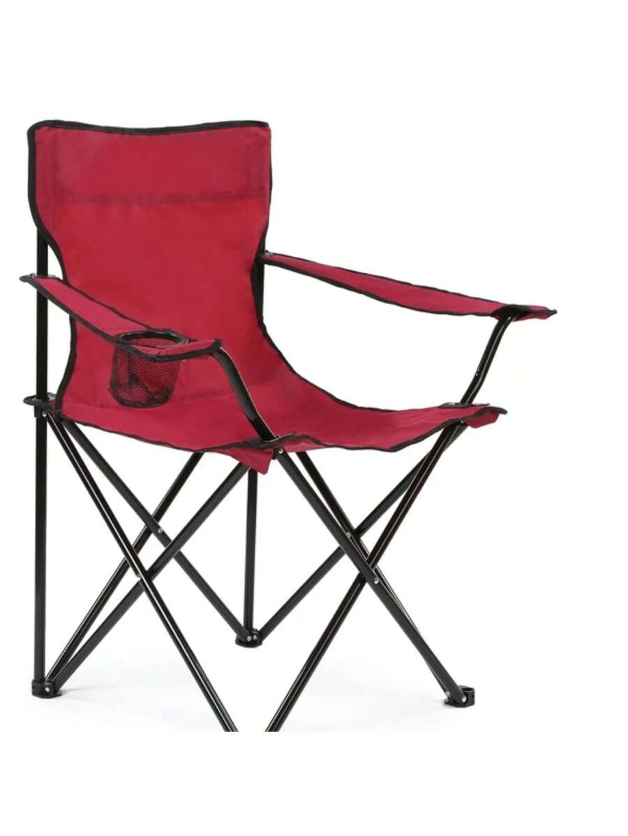 Silla portatil para acampar campamento comoda silla Plegable para jardin barbacoa - Multicolor - Ver 1