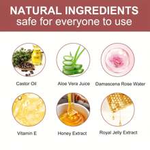 1入組18ml防毛躁髮膏,天然無油質地,修飾飄散雜毛,塑造髮型,適用於家庭和旅行 - 黑色 - 查看 3