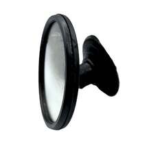 3 Inch Concave Mirror With Sucker - Black - View 1