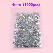 2mm - 6mm Resin Rhinestones Color Non Hotfix FlatBack Glue On Nail Gems Strass Glitter Bling Rhinestone Jelly Beads For Nail Art, Mugs, Bottles, Tumblers, Mobile ,MakeUp DIY Accessories - Red - View 7