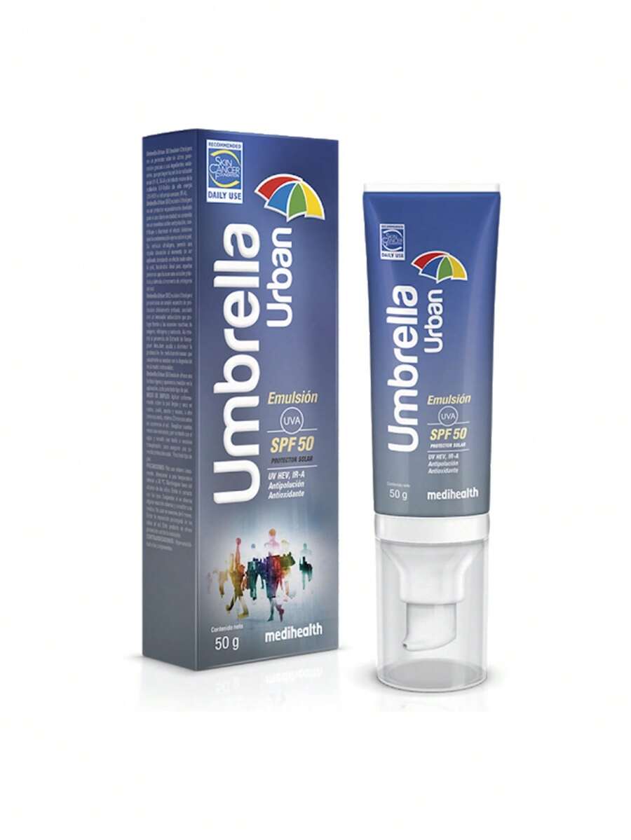 Umbrella urban protector solar spf50 emulsión 50 gr - Azul - Ver 1