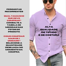 Men Shirts - Màu Hồng baby - Xem 3