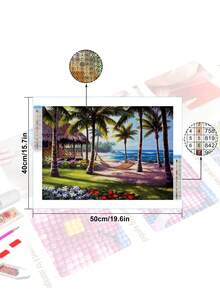 One Piece Stunning Scenery Full Diamond Painting - Multicolor - View 5