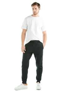 Pantalón Tipo Jogger Color Negro(ENVIO RAPIDO) - XL - Ver 2