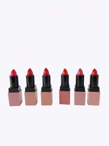 Labial en barra tonos matte rojizos set 6 piezas - Multicolor - Ver 3