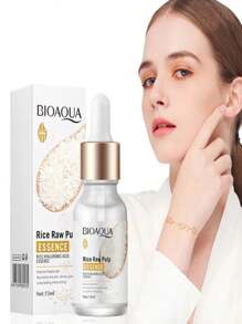 Kit Cuidado Facial Bioaqua Arroz White Rice Jabon Arroz Aclarante + Crema Contorno De Ojos Ojera + Crema Corporal Arroz+ Serum Arroz Skin Care Blanqueador Piel - Unitalla - Ver 3