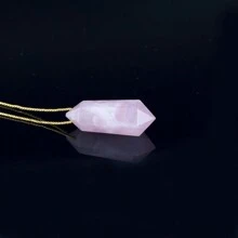 Collar Decorativo De Cristal - Blanco - Ver 10