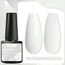6 pièces Ensemble de vernis à ongles en gel pailleté nude, kit de manucure en gel UV/LED amovible à la mode pour l'automne/l'hiver, vernis à ongles de tamponnage, coffret cadeau de soins des ongles pour femmes - Multicolore - Voir 8