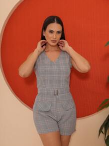 Women Jumpsuits - Xám - Xem 3