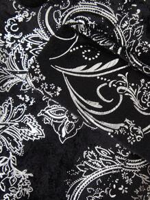 兒童西裝兩件套夾克&褲子 - 黑與白 - 查看 6