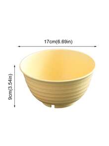 4pcs Home Use Multicolor Noodle Soup Bowl - Orange - View 3