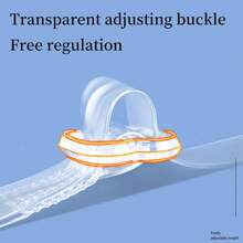 2pcs Clear Shoulder Straps Anti-slip Bra Straps Invisible Bra Straps With Buckles For Strapless Dresses And Tops