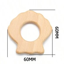3pcs Beech Wood Beading Kit For Diy Crafts, Unpainted Jewelry Making, Animal Shaped Decoration - 3Pcs - View 37