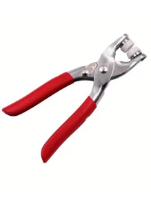 1 Pack 200pcsSnap Fasteners Tool Kit Hollow And Solid Metal Prong Snaps Buttons Clothing Leather Crafting Sewing - Multicolor - View 6