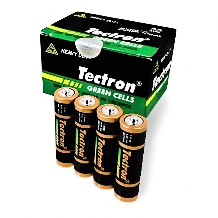 Paquete de 4 Baterías Pilas AAA - Negro - Ver 1