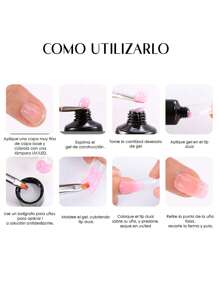 OBP 12 Pieces Poligel Nail For Basic Nail Decoration 15/30ml-1 - Purple - View 5