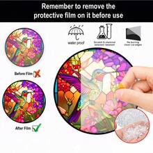 1pc Acrylic Ornament for Tree Wall Window Decor Indoor & Outdoor Home Decorations - Multicolor - View 5