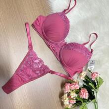 Women Sexy Lingerie - 藕粉色 - 查看 1