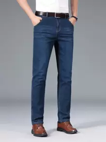Men Jeans - Rửa tối - Xem 5