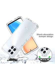 funda para movil  compatible con honor transparente - transparente - Ver 4