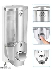 Dispensador Despachador de Jabon Shampoo Liquido de Pared para Baño - Multicolor - Ver 5