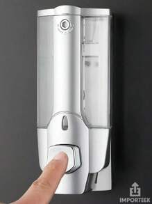 Dispensador Despachador de Jabon Shampoo Liquido de Pared para Baño - Multicolor - Ver 10