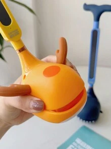 電動馴鹿吉他和二胡樂器玩具帶樂譜創意電子包裝聖誕和新年禮物(不含電池) - 芥末黃 - 查看 8
