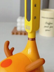 電動馴鹿吉他和二胡樂器玩具帶樂譜創意電子包裝聖誕和新年禮物(不含電池) - 芥末黃 - 查看 7