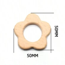 3pcs Beech Wood Beading Kit For Diy Crafts, Unpainted Jewelry Making, Animal Shaped Decoration - 3Pcs - View 29