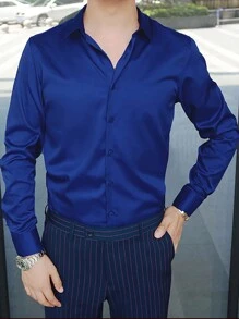 Men Shirts - azul real - Ver 2
