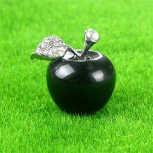 1入組25mm漂亮的聖誕禮物紅蘋果寶石天然療癒水晶石手工雕刻工藝擺設,適用於家居辦公室裝飾禮品 - 蘋果 - 查看 10