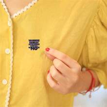 To Quote Hamlet Act Iii Scene Iii Line 92 Literature Brooch English Quote Badge Enamel Pin Brooch Lapel Pin Backpack Brooch Jewelry Accessory - Black and White - View 3