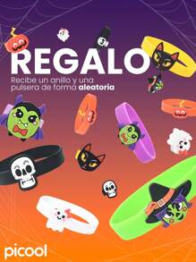 Mascara Disfraz Luz Led Purga Halloween The Purge Colores  Una pulsera & un anillo Aleatorio De REGALO - Naranja - Ver 3