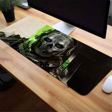 骷髅图案防滑鼠标垫，游戏鼠标垫，返校季必备，办公桌配件，办公用品，桌面配件，鼠标垫，桌面鼠标垫 - 彩色 - 查看 6