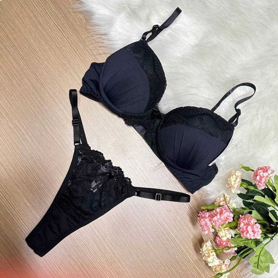 Women Sexy Lingerie - 黑色 - 查看 1
