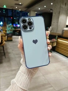 1 个电镀心形光面镜头保护 TPU 手机壳，适用于 11/11Pro/11ProMax/12/12Pro/12ProMax/13/13Pro/13ProMax/14/14Pro/14ProMax/15/15Pro/15Plus/15ProMax/16/16Plus/16Pro/16ProMax/16E/17/17Pro/17ProMax/7/8/7Plus/8Plus/X/XS/XSMax/XR、Galaxy S21 Ultra/S22 Ultra/S23 Ultra/S24 Ultra/S25 Ultra。电镀光面在不同光线下会呈现不同的效果。 - 淺藍色 - 查看 2