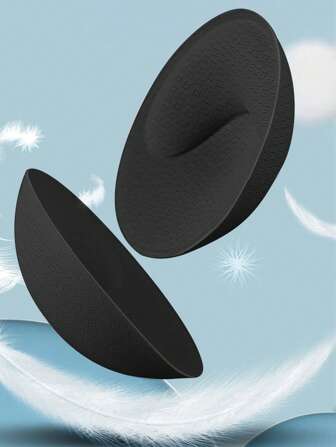 2入組女用加厚圓形和三角形胸墊,適用於胸罩