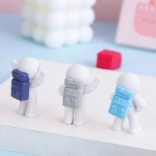 創意宇航員造型橡皮擦,為學生提供清潔無痕的禮物 - 彩色 - 查看 4