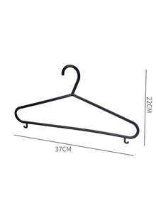 3pcs/set Traceless Clothes Hanger, Pp Student Drying Rack With Hooks Clothing Props, Multi-functional Clothes Hanging Rack For Drying Clothes - White - View 3