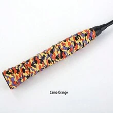 1只迷彩羽毛球拍,手橡膠網球拍,吸汗手帶,彈弓,釣竿,防滑手柄,配帶綁帶 - 彩色 - 查看 9